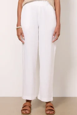 Pants & Leggings<LNA Declan Linen Pant White