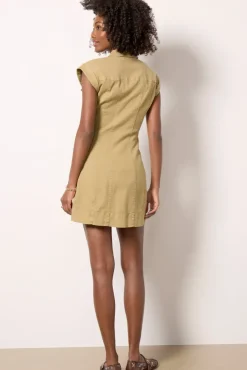 Dresses<PAIGE Dekalb Dress Vintagedustyfern