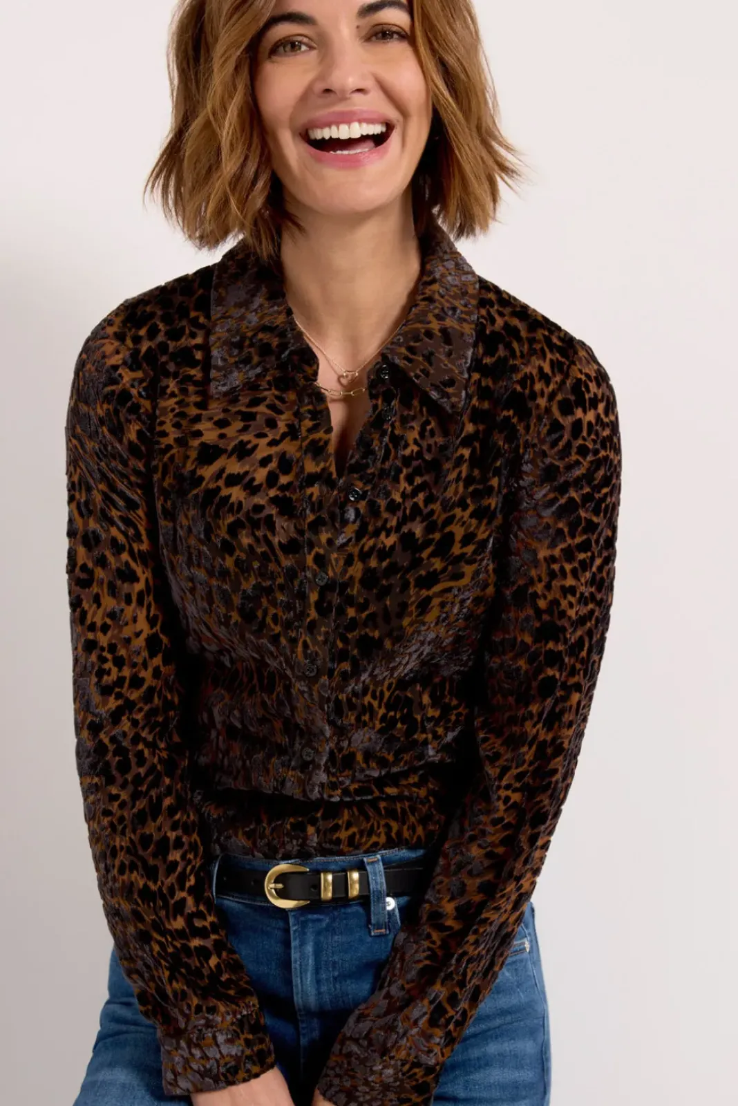 Tops & Tees<PAIGE Desano Shirt Landslidemulti
