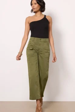 Tops & Tees<LNA Detra One Shoulder Rib Top Black
