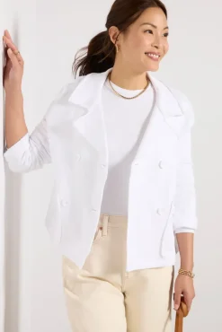 Blazers & Jackets<SPLENDID Diana French Terry Blazer White
