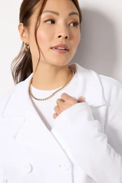 Blazers & Jackets<SPLENDID Diana French Terry Blazer White