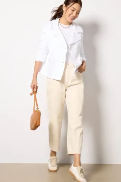 Blazers & Jackets<SPLENDID Diana French Terry Blazer White