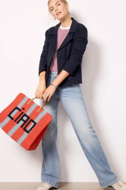 Blazers & Jackets<SPLENDID Diana French Terry Blazer Navy