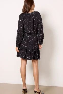 Dresses<VELVET Dina Dress Black/Silver