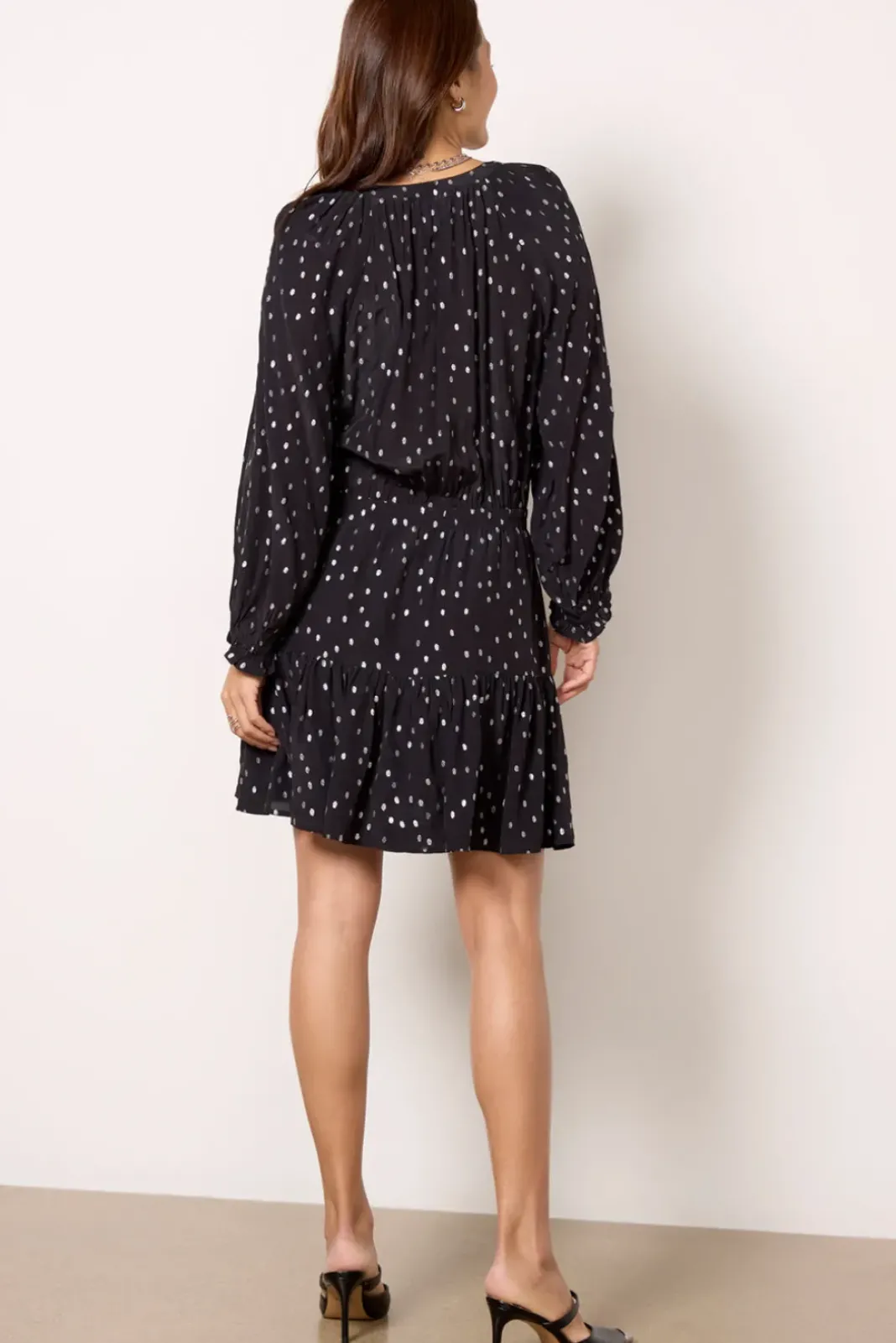 Dresses<VELVET Dina Dress Black/Silver
