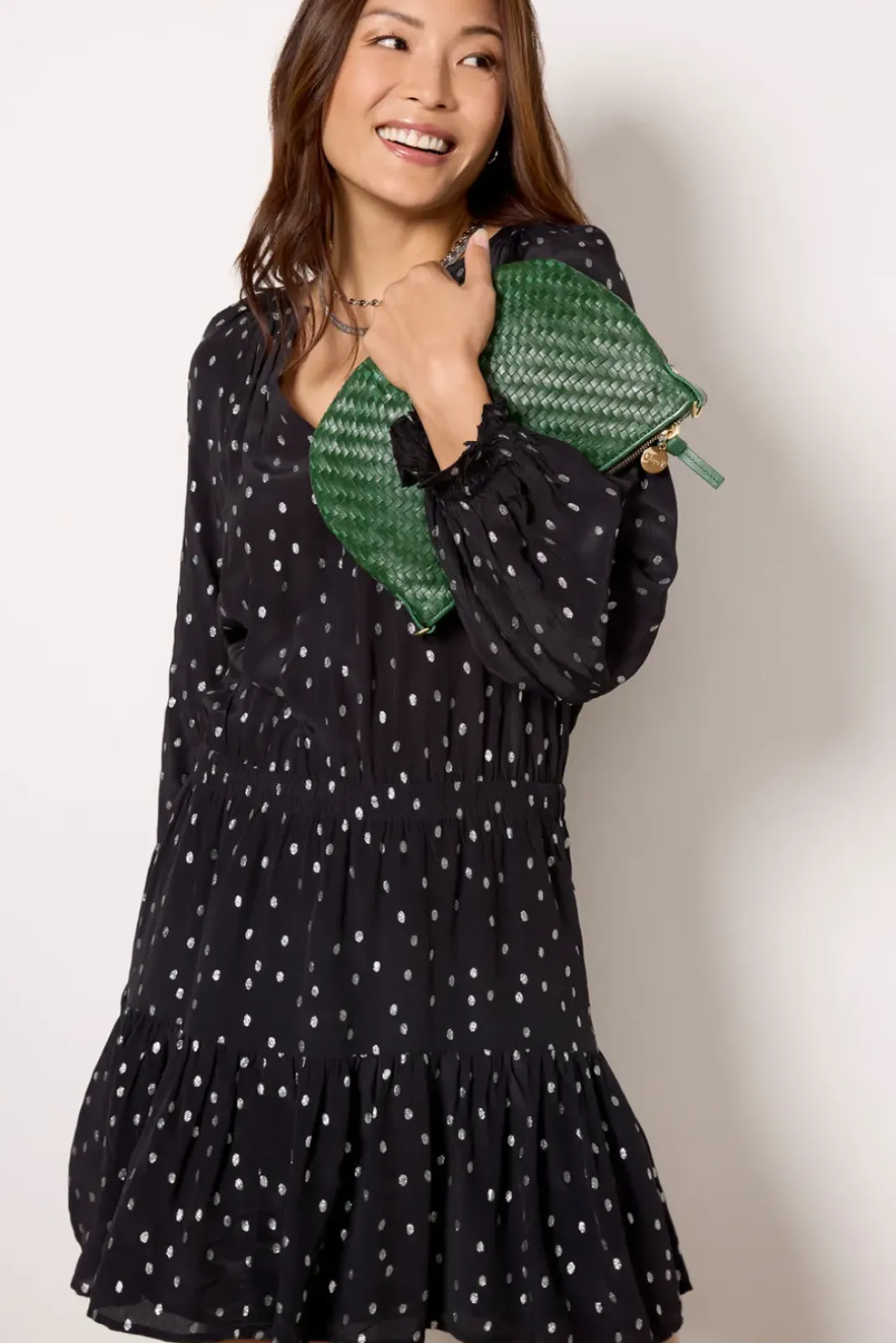 Dresses<VELVET Dina Dress Black/Silver