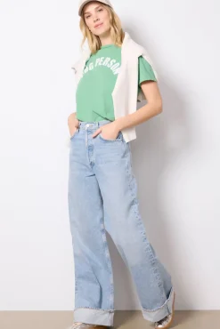 Tops & Tees<RETRO BRAND BLACK LABEL Dog Person Tee Vintagespring
