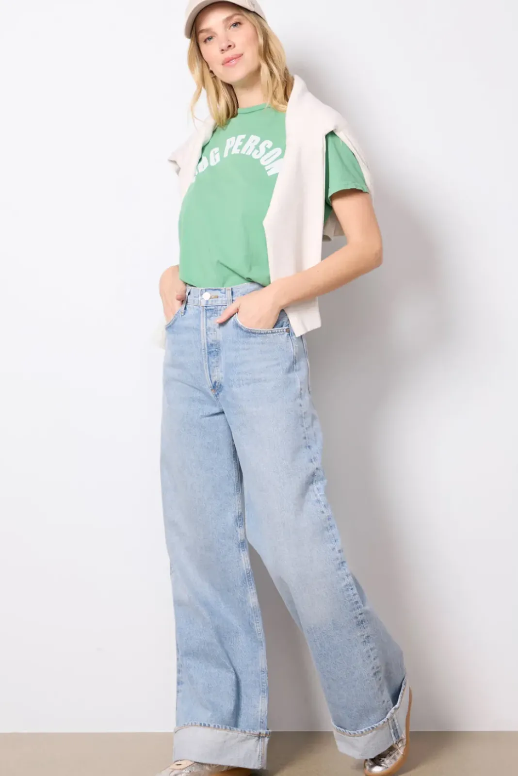 Tops & Tees<RETRO BRAND BLACK LABEL Dog Person Tee Vintagespring
