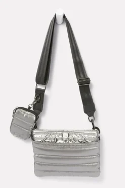 Bags<THINK ROYLN Downtown Crossbody Liquidpewter