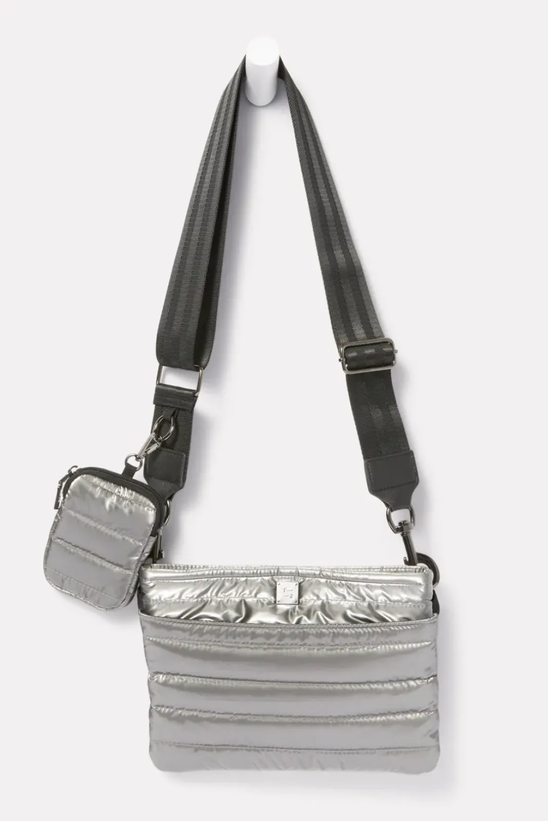 Bags<THINK ROYLN Downtown Crossbody Liquidpewter