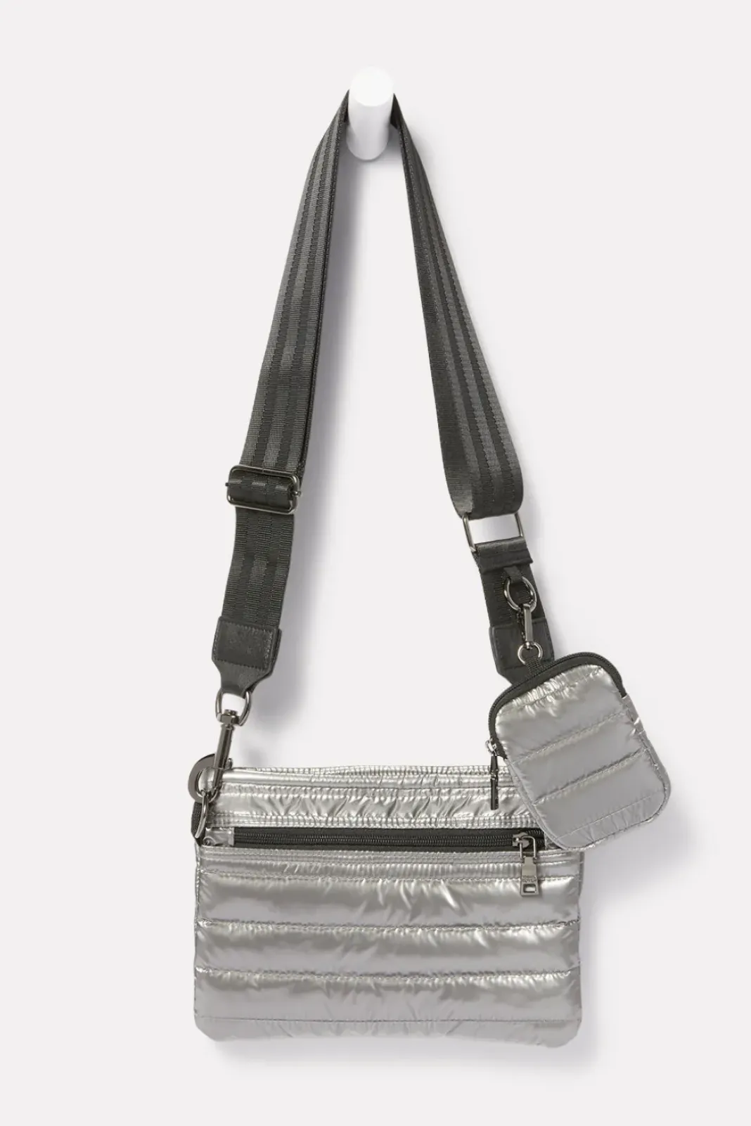 Bags<THINK ROYLN Downtown Crossbody Liquidpewter