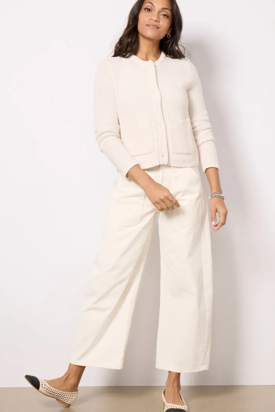 Sweaters<SPLENDID DRE CARDIGAN Moonstone