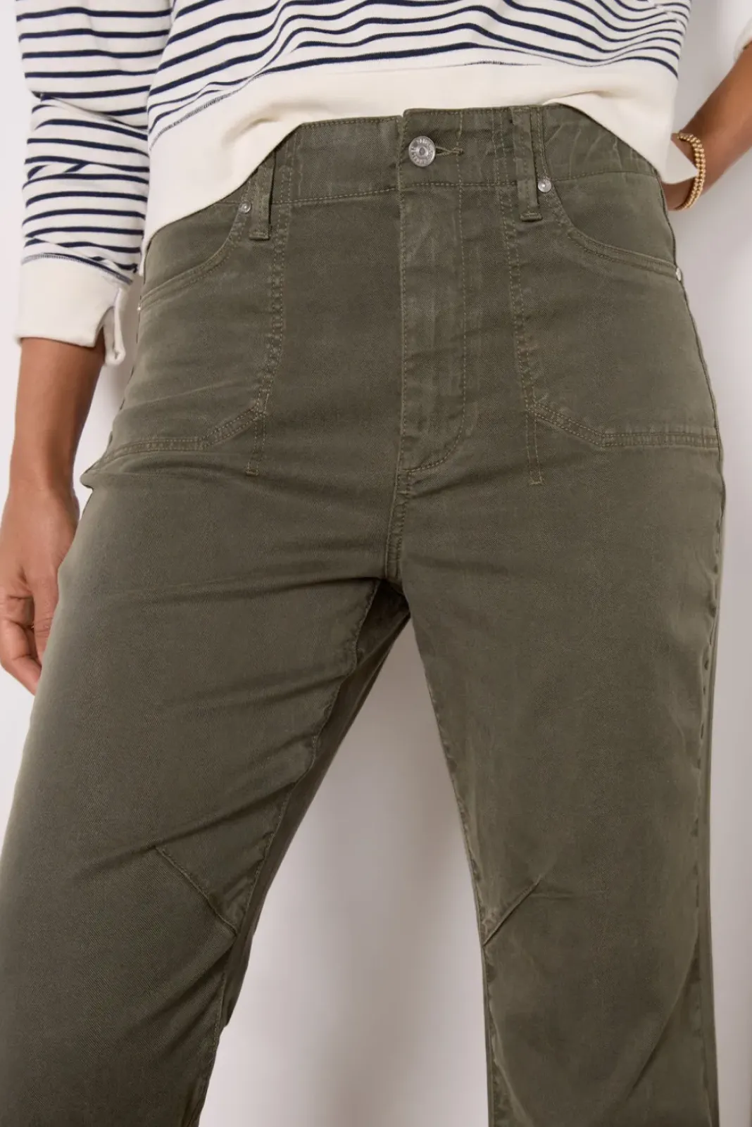 Pants & Leggings<PAIGE Drew with Utility Pockets Forestergreen
