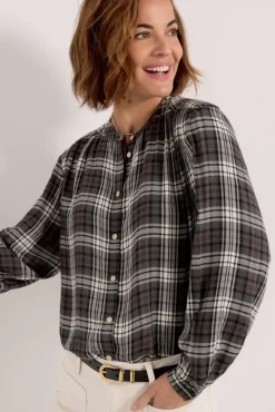 Tops & Tees<FAHERTY Drift Top Timberwoodplaid