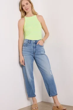 Tops & Tees<LNA Dylan Striped Tank Citrusstripe