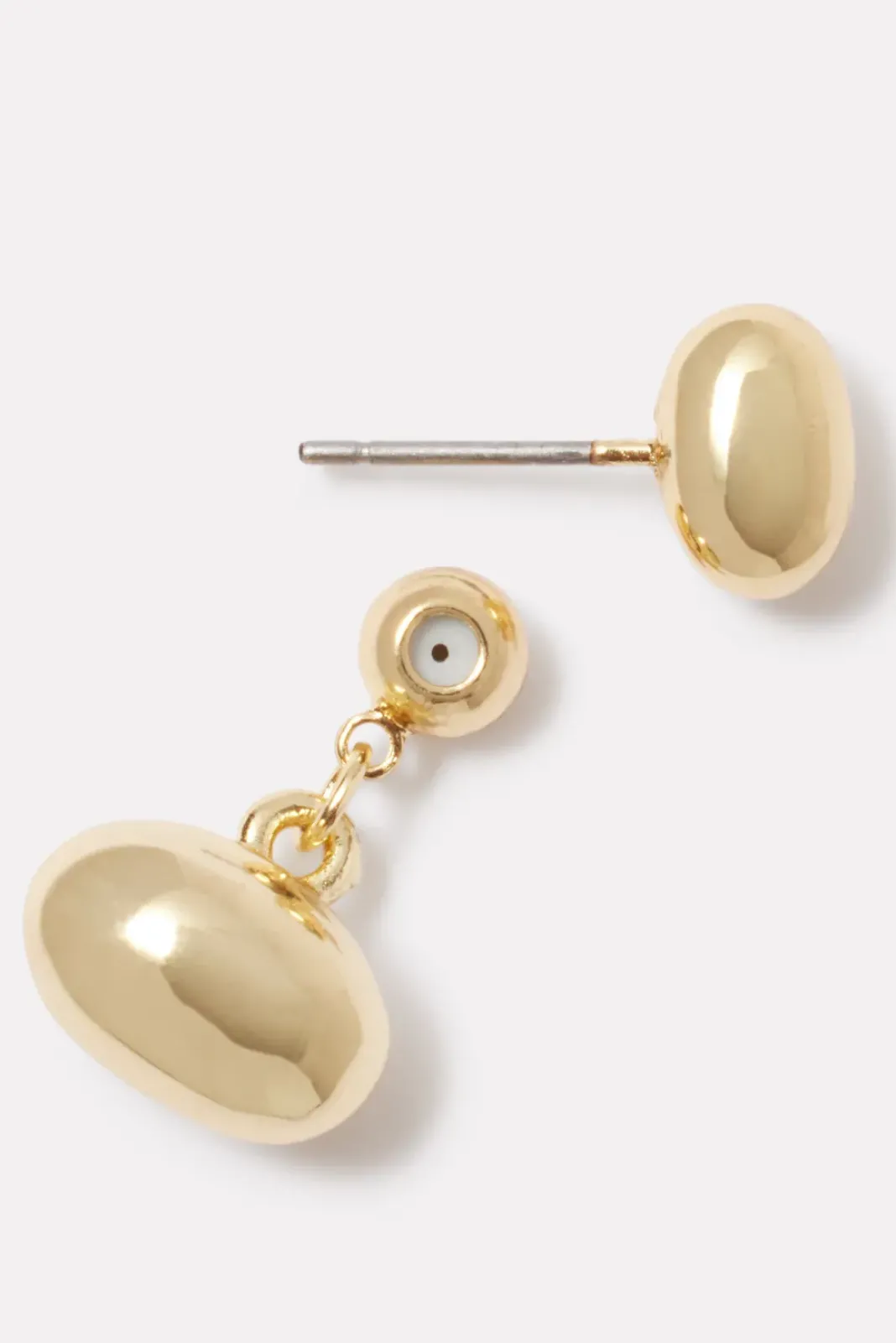 Jewelry<EVEREVE Edie Front-Back Earrings Gold