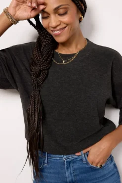 Tops & Tees<EVEREVE Edison Brushed Pullover Darkcharcoal