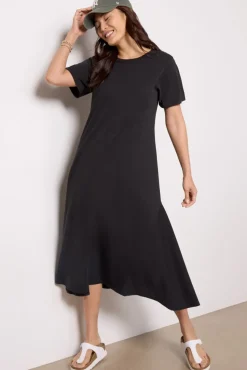 Dresses<NATION LTD Eileen T-Shirt Dress Black