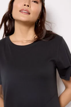 Dresses<NATION LTD Eileen T-Shirt Dress Black
