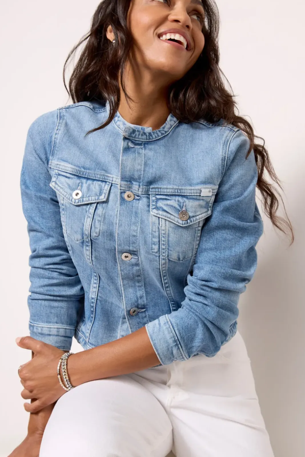 Blazers & Jackets<AG Eleanor Denim Jacket Pictureperfect