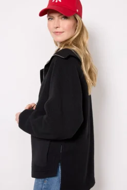 Blazers & Jackets<VARLEY Eleanor Patch Pocket Fleece Black