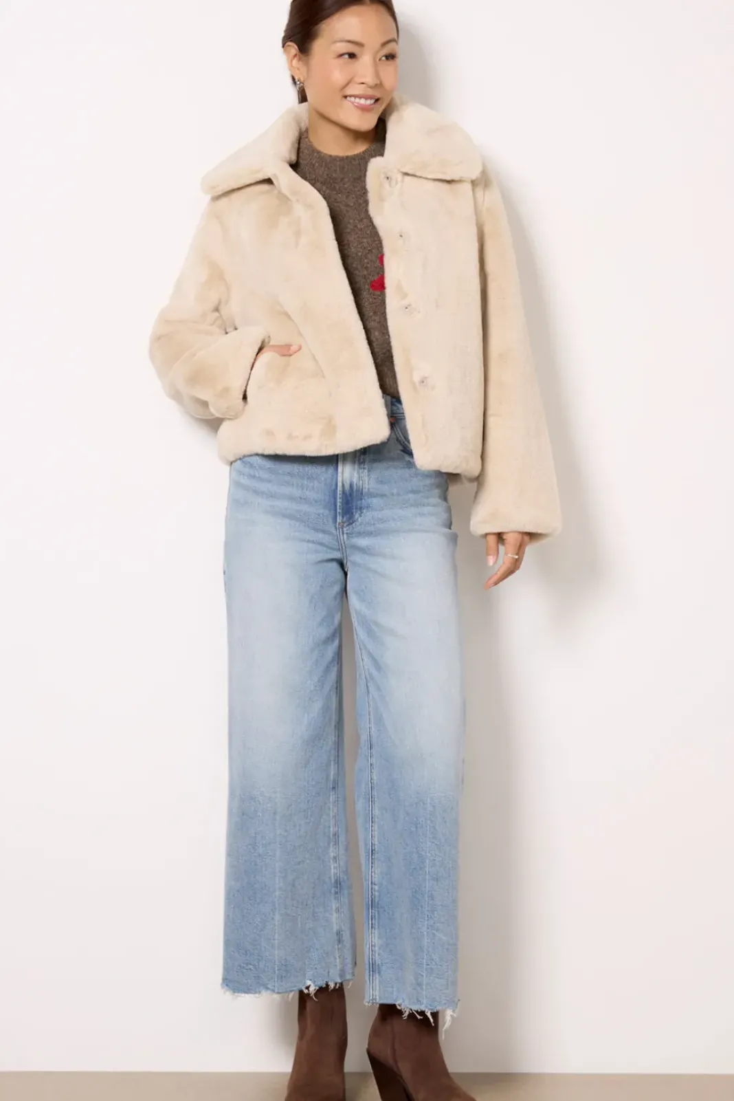 Blazers & Jackets<APPARIS Elis Short Coat Latte