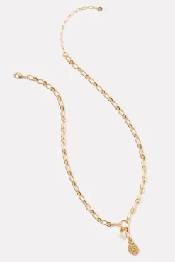 Jewelry<EVEREVE Eliza Heart Coin Necklace Gold