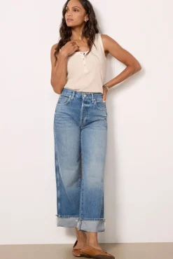 Tops & Tees<EVEREVE Eliza Henley Tank Oatmeal