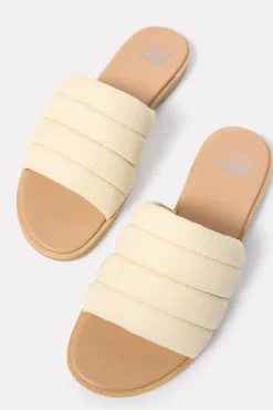 Shoes<SOREL Ella III Slide Honeywhite
