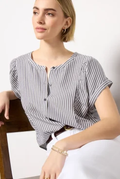 Tops & Tees<SPLENDID Ella Stripe Blouse Navystripe