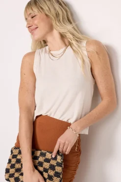 Tops & Tees<Z SUPPLY Ella Tank Heatherlinen