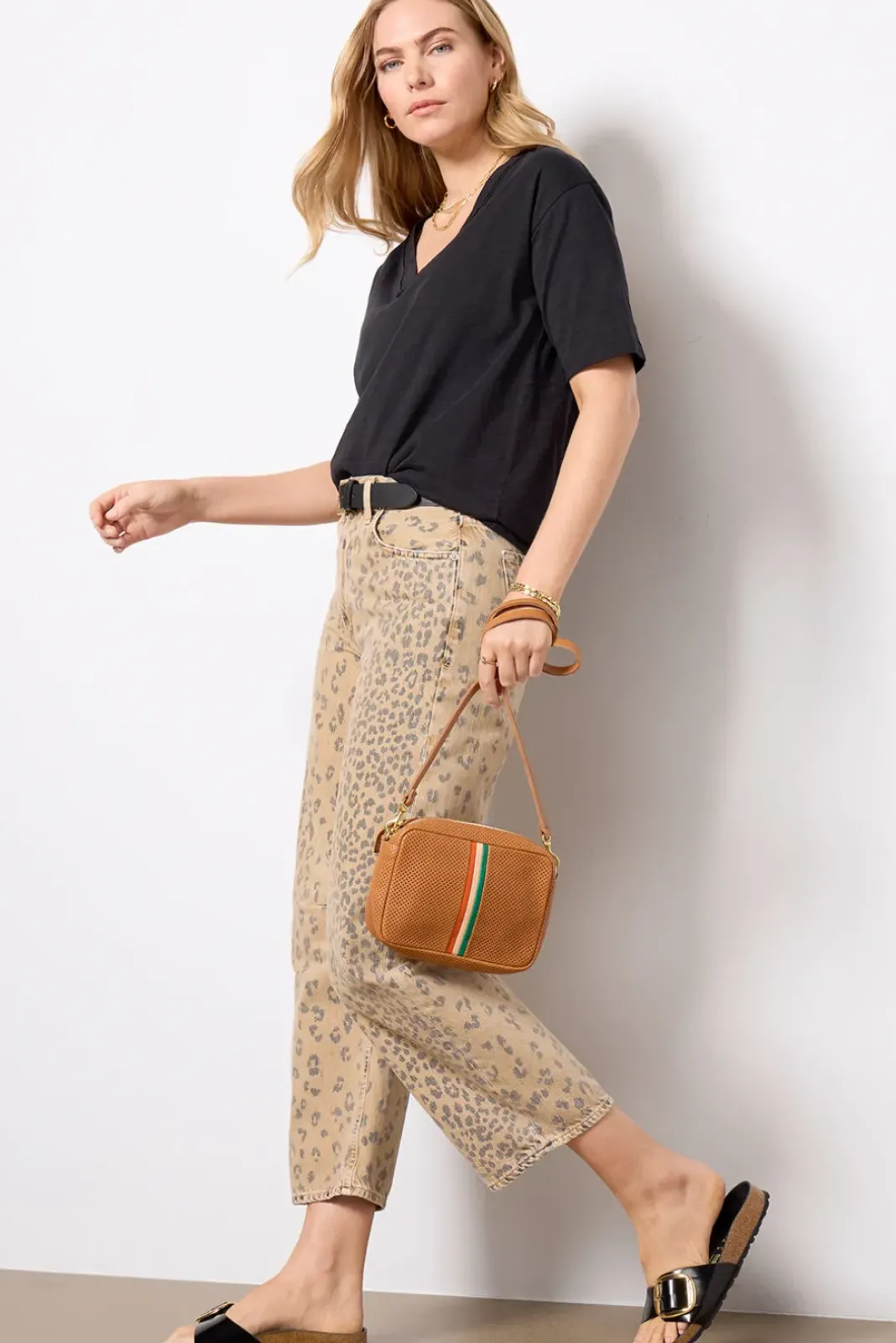 Tops & Tees<EVEREVE Elliot Pima Slub Tee Black