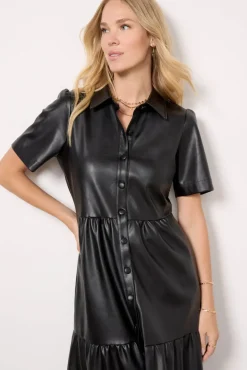 Dresses<EVEREVE Elliott Tiered Dress Black