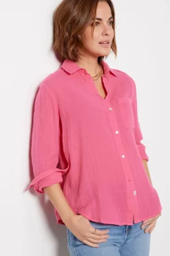 Tops & Tees<RAILS Ellis Button Down Hibiscus