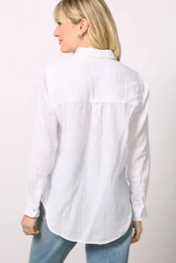 Tops & Tees<RAILS Ellis Gauze Buttondown White