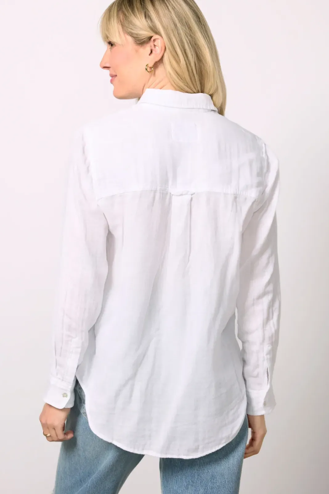 Tops & Tees<RAILS Ellis Gauze Buttondown White