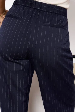 Pants & Leggings<SANCTUARY Eloise Stripe Trouser Navy/White