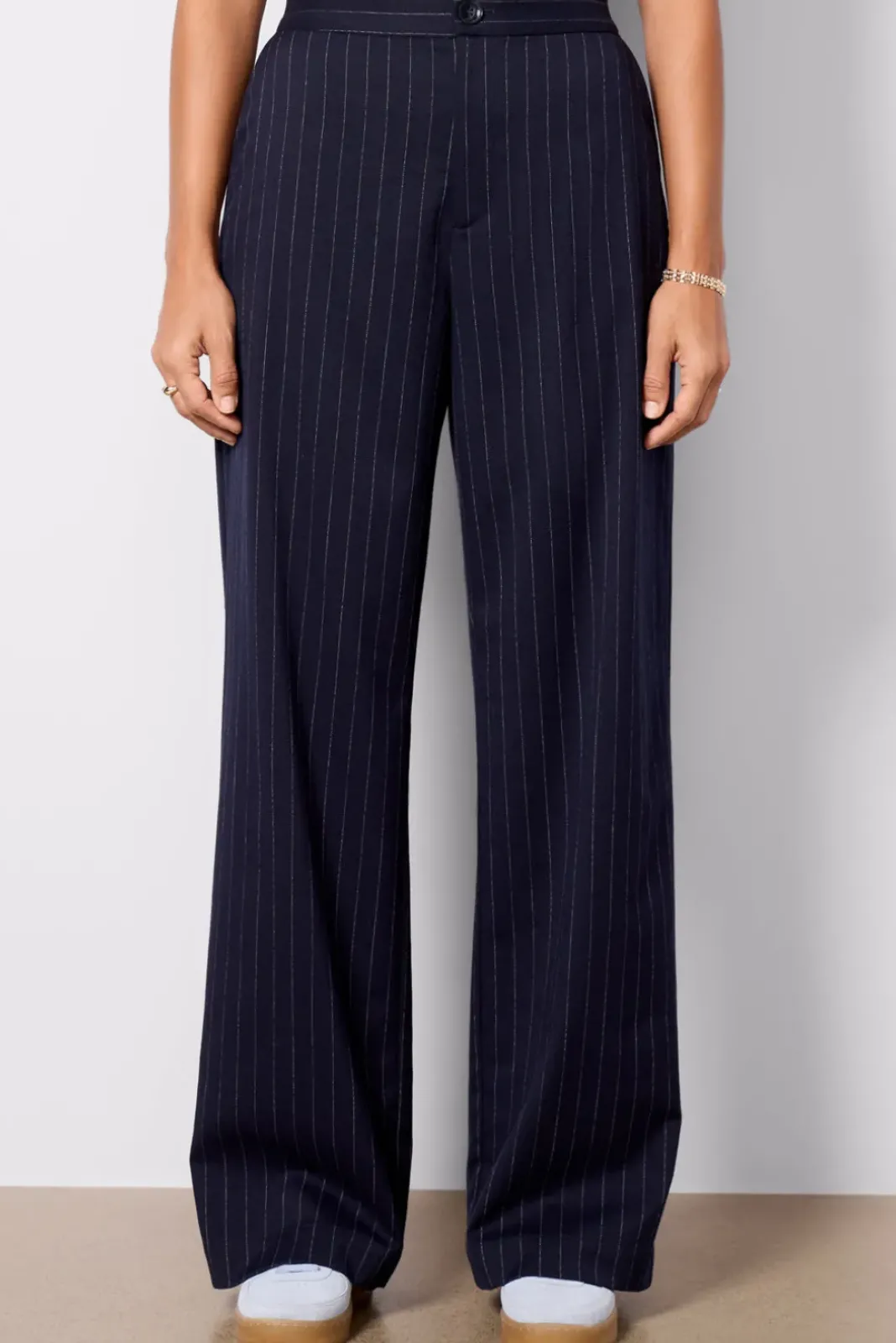 Pants & Leggings<SANCTUARY Eloise Stripe Trouser Navy/White