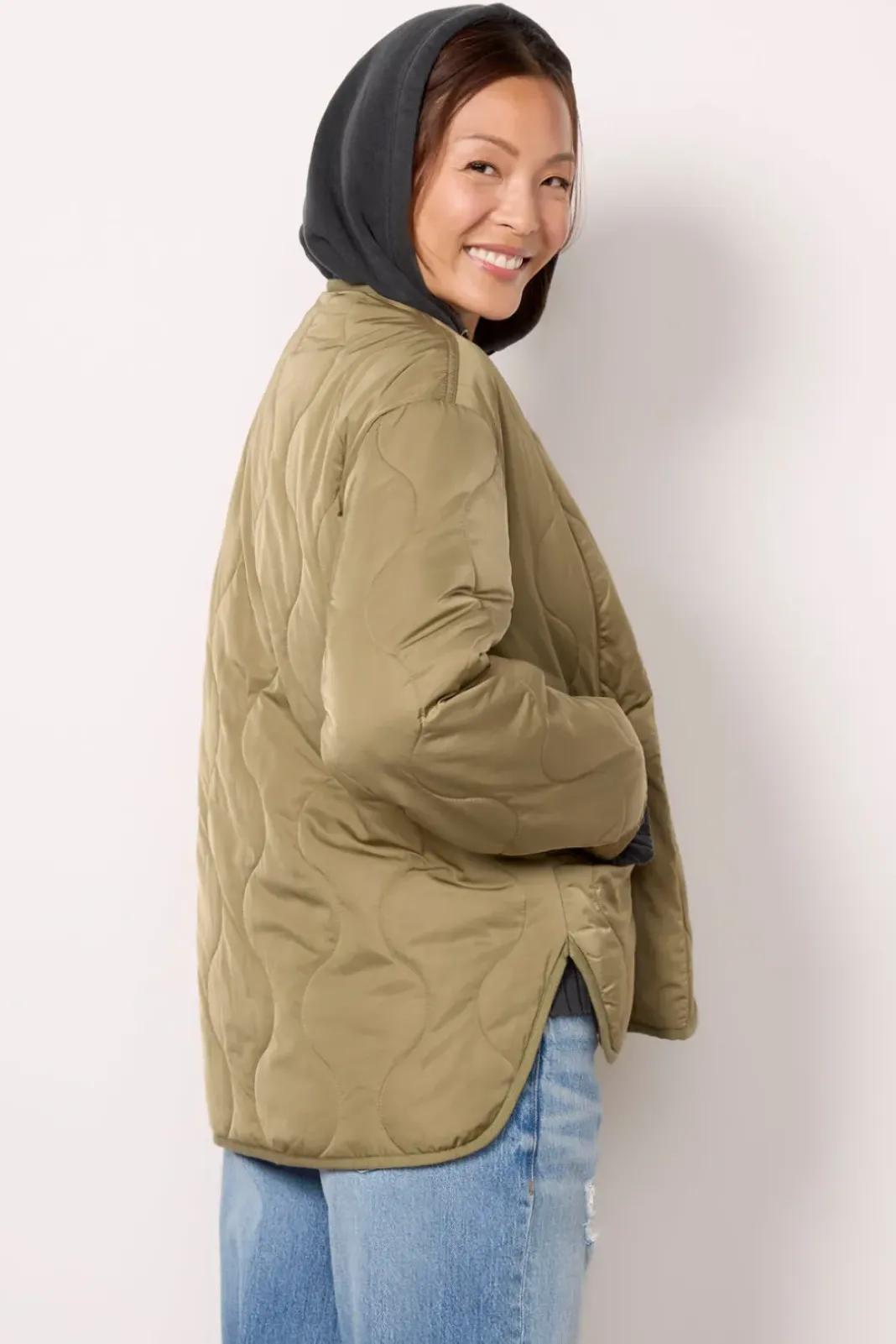 Blazers & Jackets<PISTOLA Elva Quilted Jacket Admiral