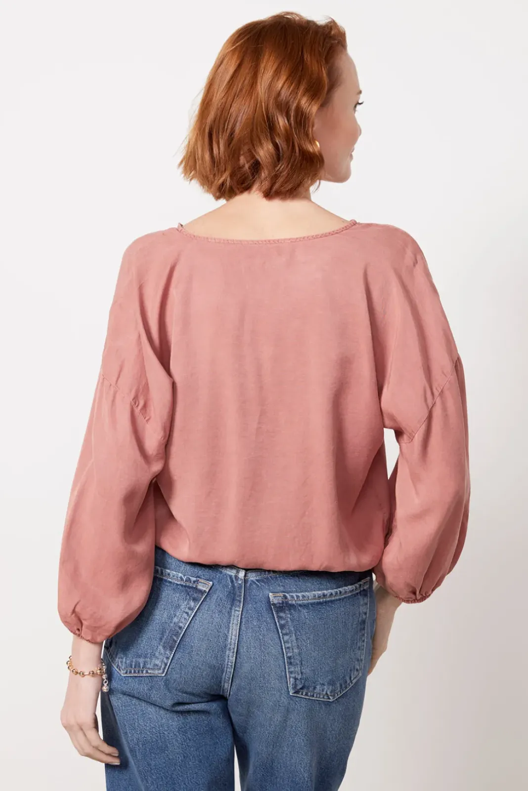 Tops & Tees<CLOTH AND STONE Ember V Neck Blouse Copperember