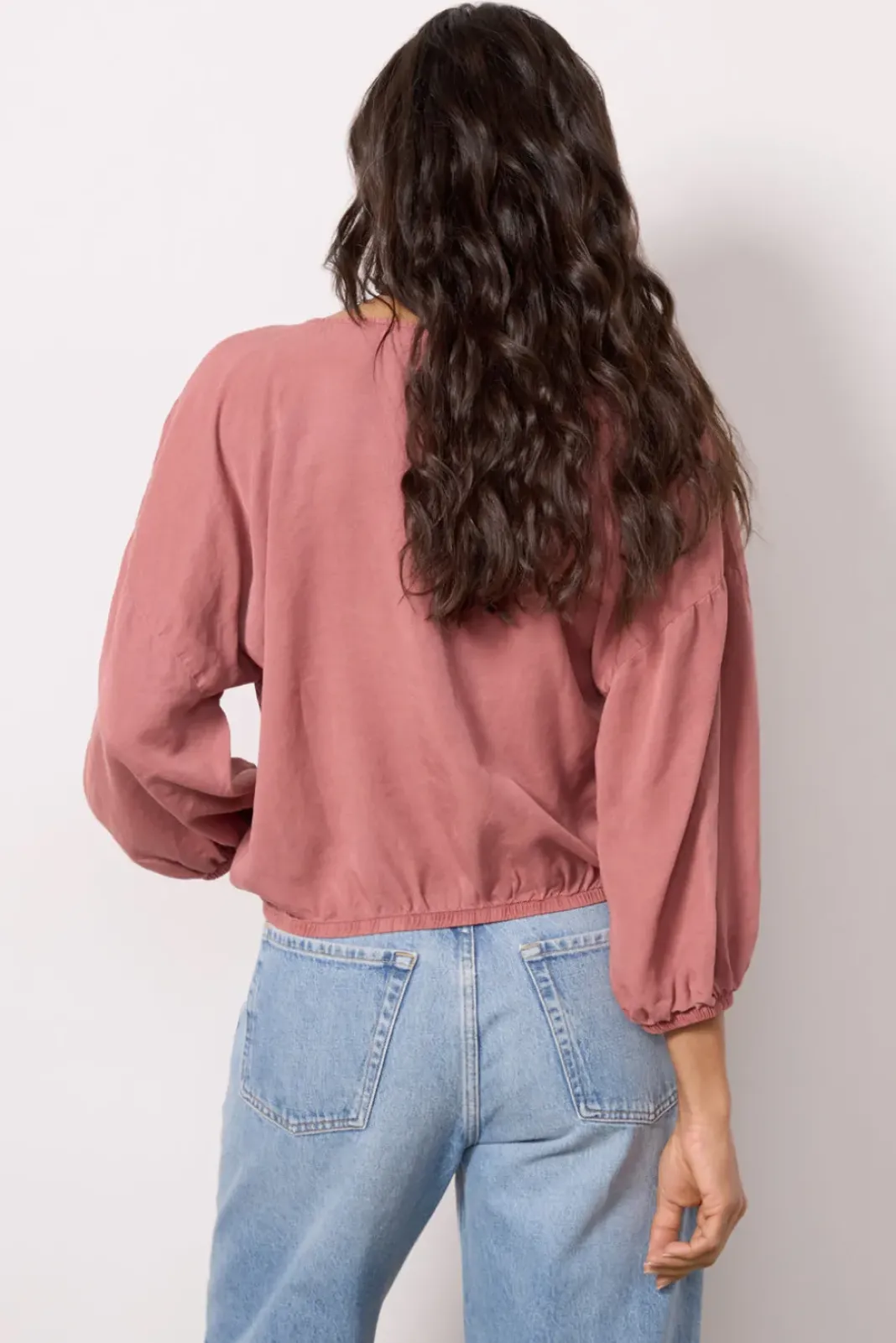 Tops & Tees<CLOTH AND STONE Ember V Neck Blouse Copperember
