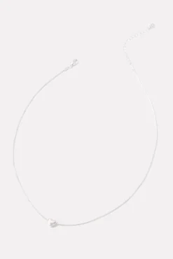 Jewelry<EVEREVE Emeline Heart Necklace Silver