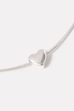 Jewelry<EVEREVE Emeline Heart Necklace Silver