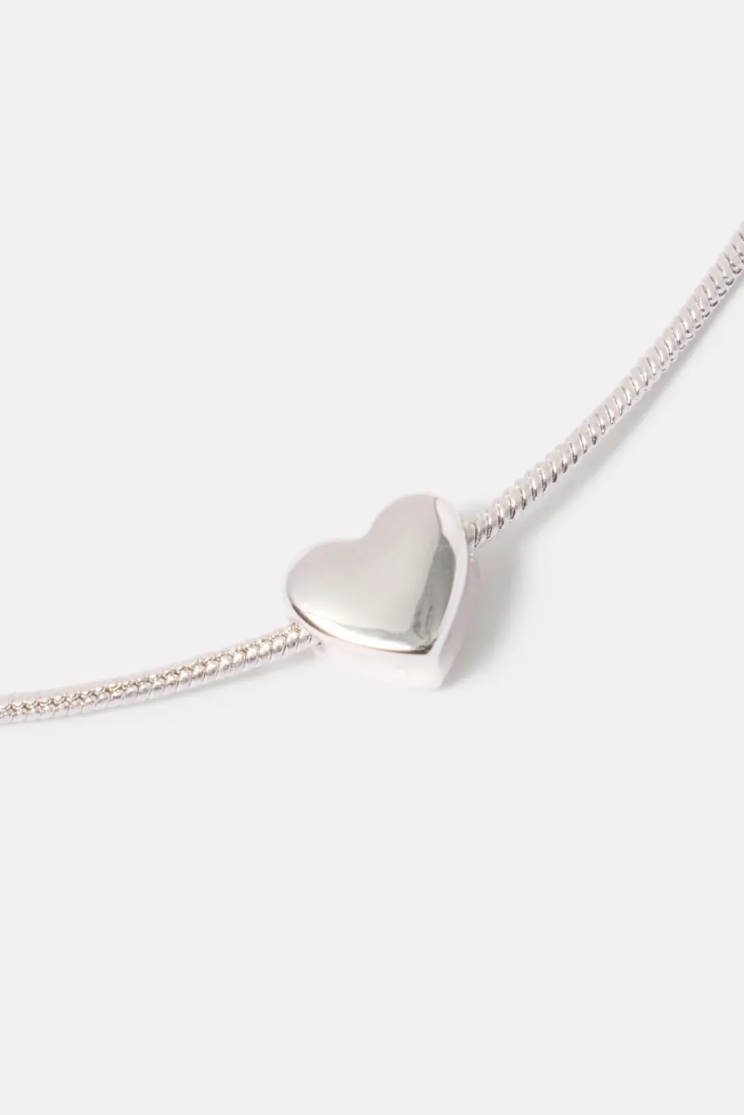 Jewelry<EVEREVE Emeline Heart Necklace Silver