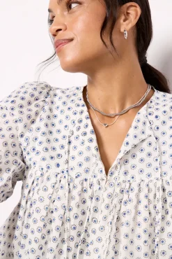 Jewelry<EVEREVE Emeline Heart Necklace Silver