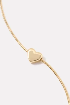 Jewelry<EVEREVE Emeline Heart Necklace Gold