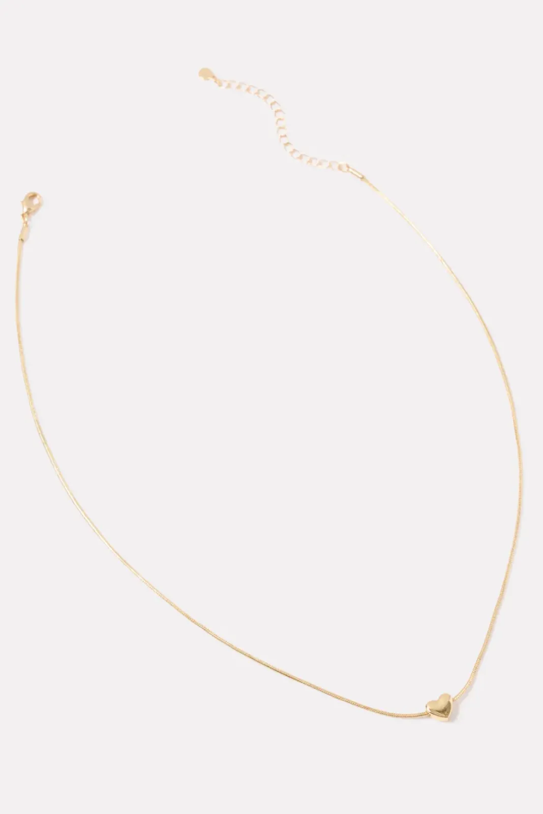 Jewelry<EVEREVE Emeline Heart Necklace Gold