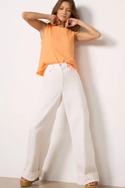 Tops & Tees<EVEREVE Emery Pocket Tank Orange