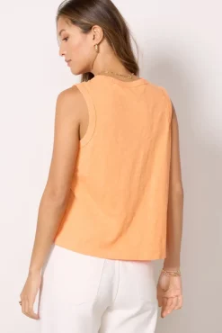 Tops & Tees<EVEREVE Emery Pocket Tank Orange